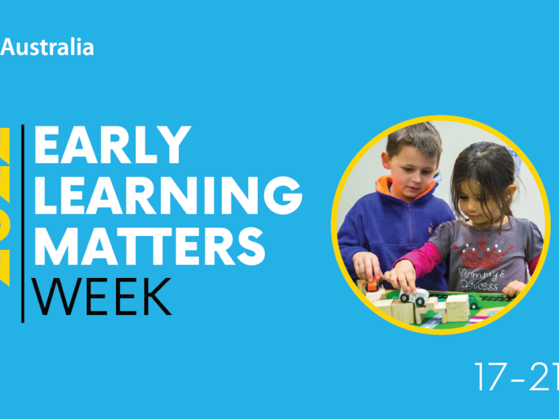 Save the Date: Early Learning Matters Week
