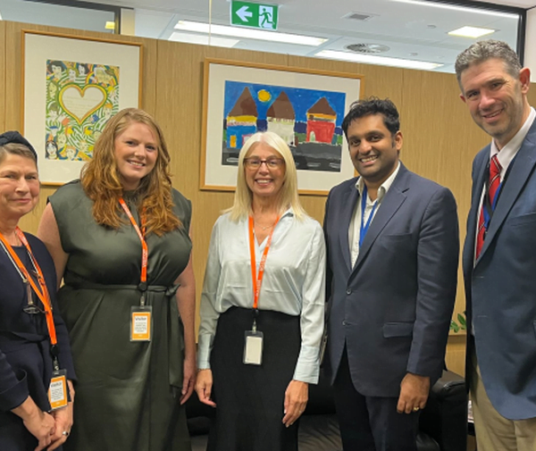 Fams CEO Susan Watson Visits the Minister’s Office