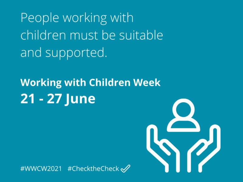 Working with Children Week: The official launch