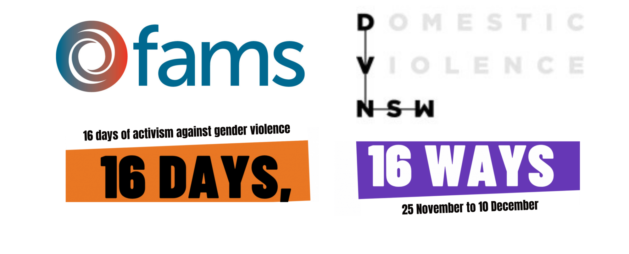 16 days 16 ways Sector Conversation with DV NSW