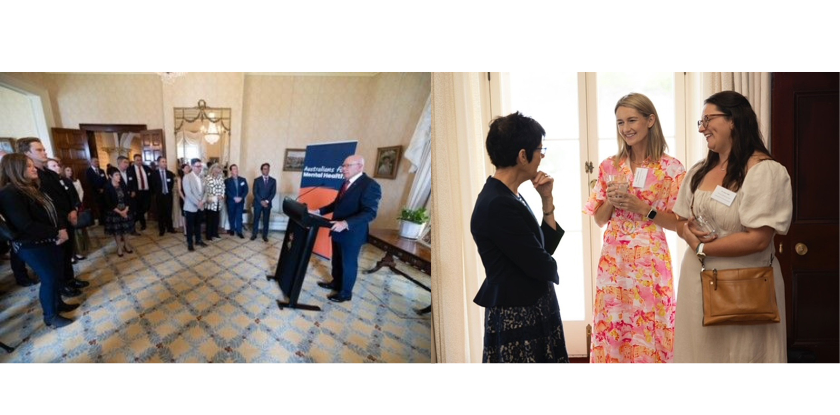 Fams attends Australians for Mental Health event at Admiralty House